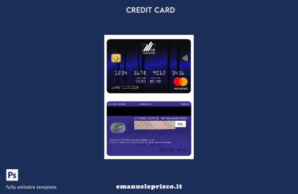 modello mastercard della Slovacchia Tatra Bank in stile verificato